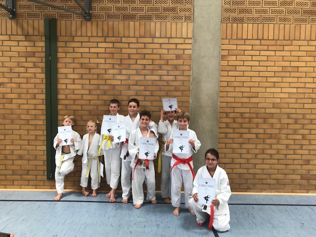 Judo Turnier Teamfoto 1